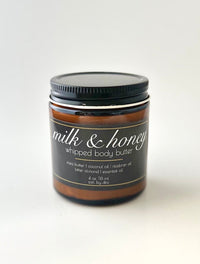 milk + honey whipped body butter