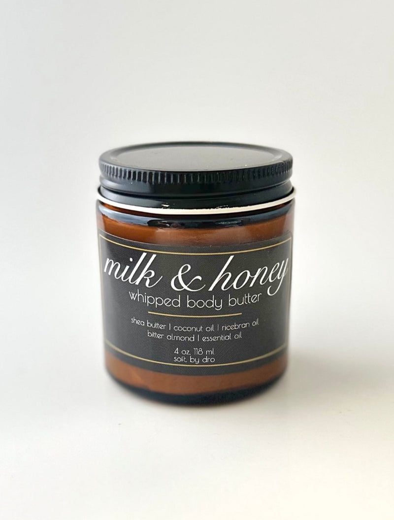 milk + honey whipped body butter