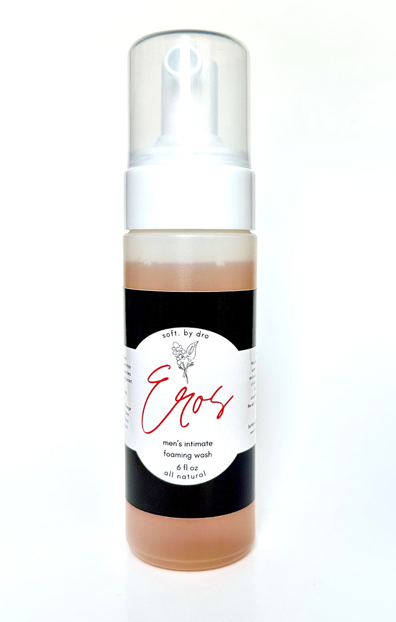 eros men's intimate foam cleanser