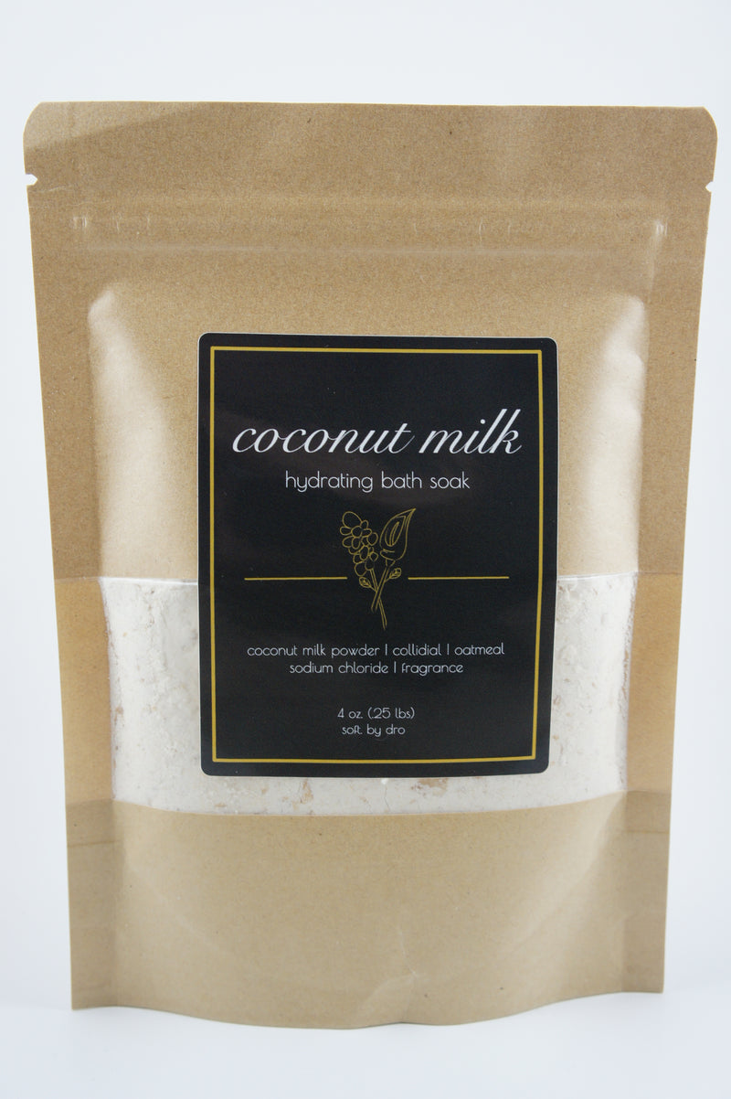 coconut milk bath