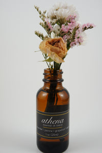 athena oil blend + flowers diffuser