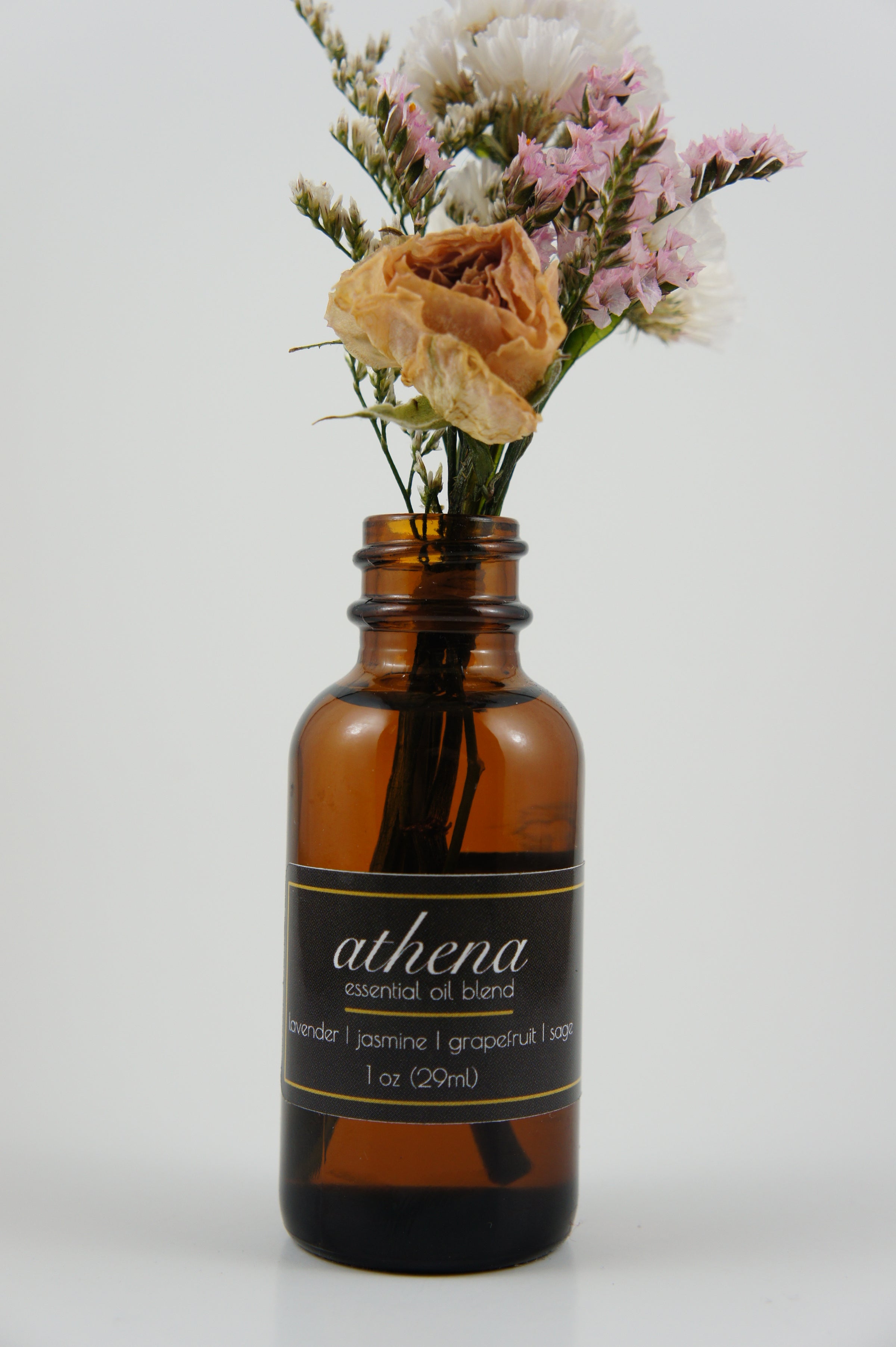 athena oil blend + flowers diffuser